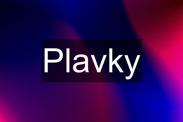 Plavky