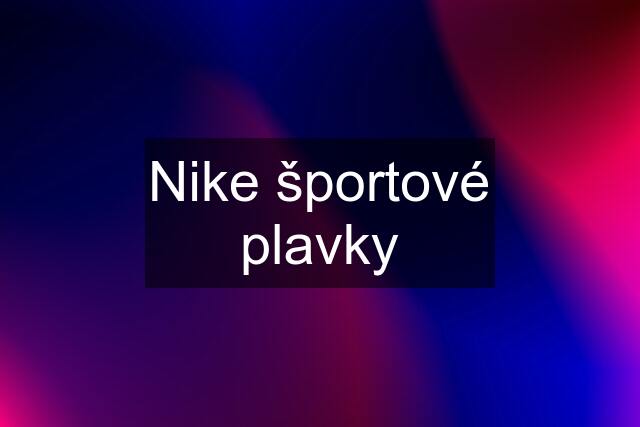 Nike športové plavky