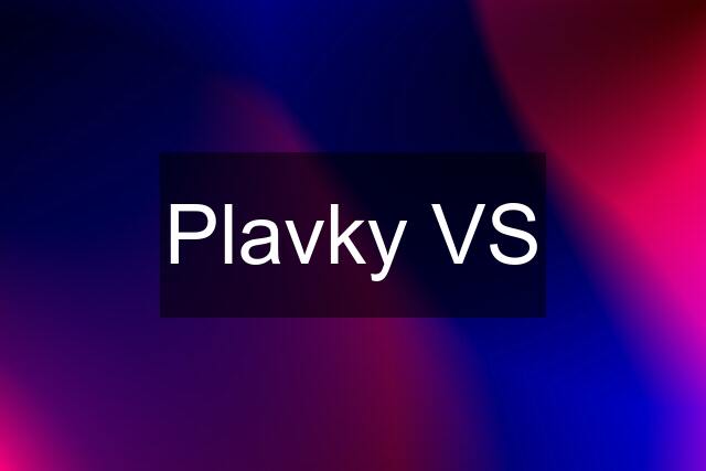 Plavky VS