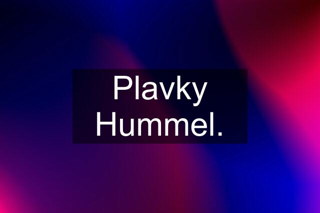 Plavky Hummel.