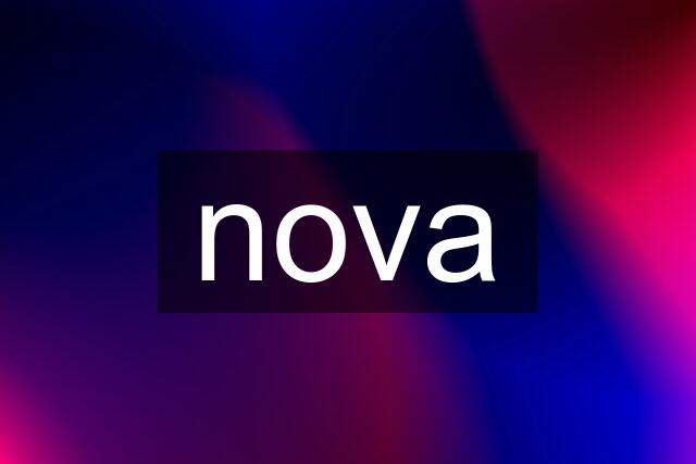 nova