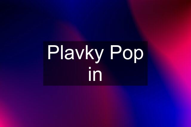 Plavky Pop in