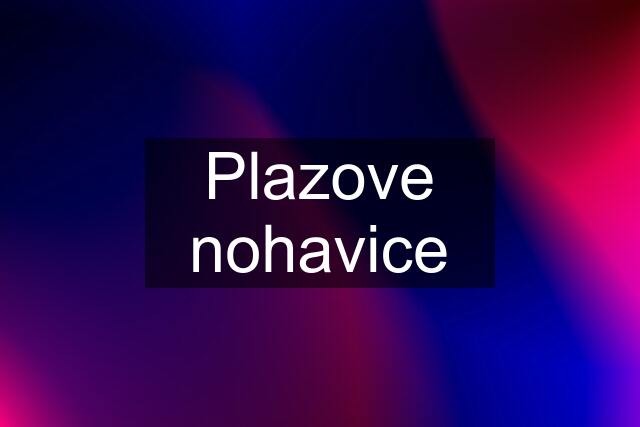 Plazove nohavice