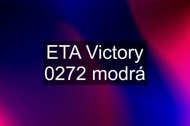 ETA Victory 0272 modrá