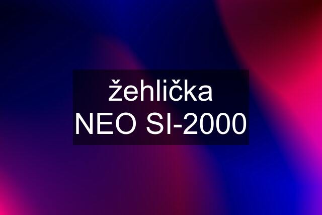 žehlička NEO SI-2000