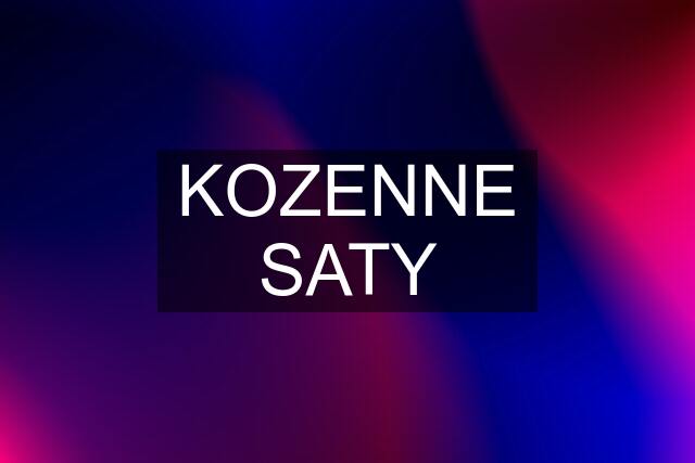 KOZENNE SATY