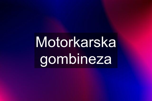 Motorkarska gombineza