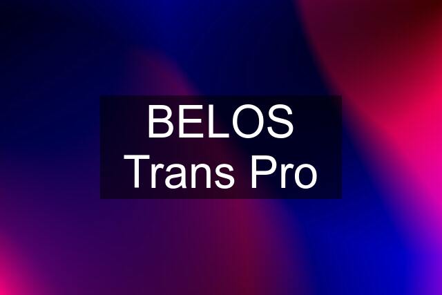 BELOS Trans Pro