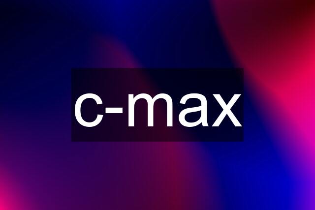 c-max