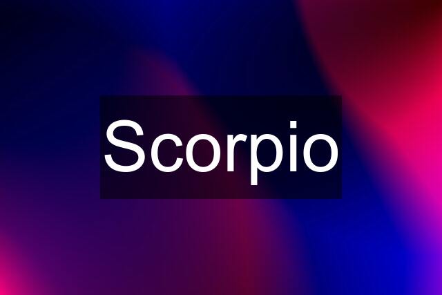 Scorpio