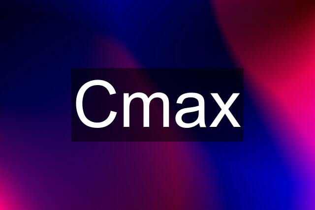 Cmax