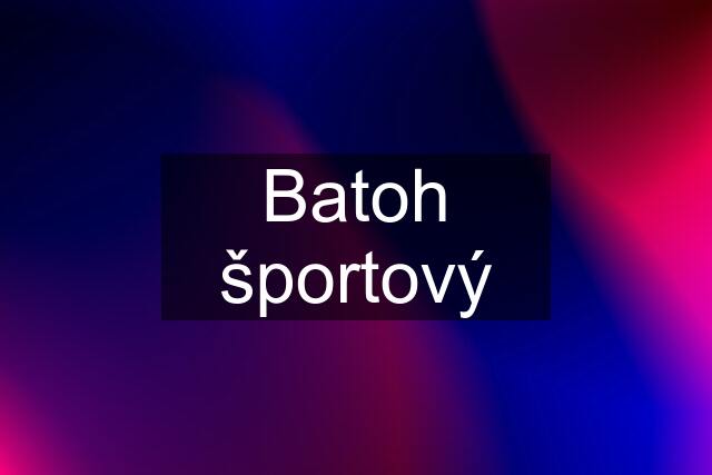 Batoh športový