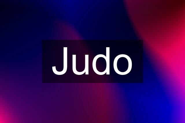 Judo