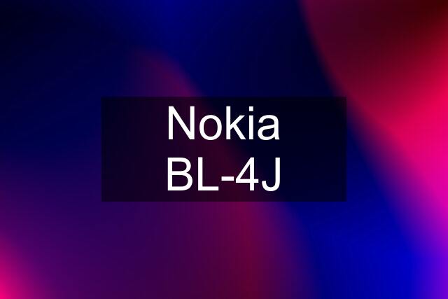 Nokia BL-4J