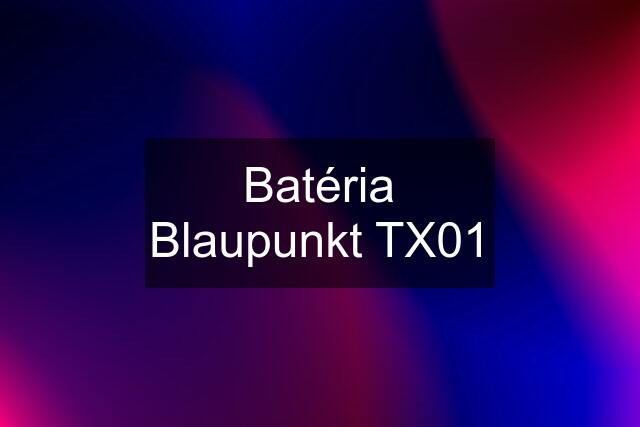 Batéria Blaupunkt TX01