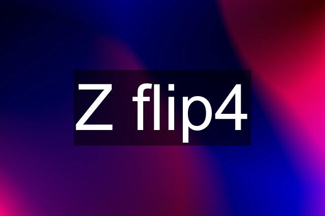 Z flip4