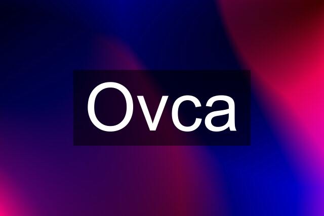 Ovca