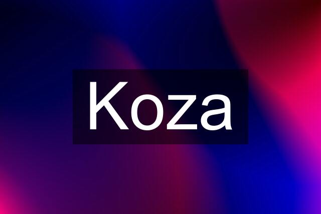 Koza