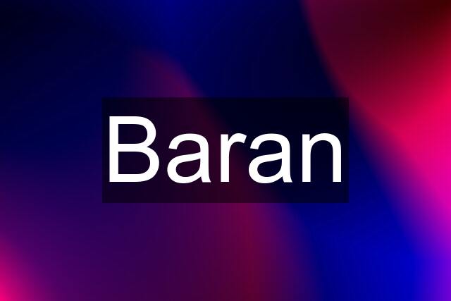 Baran