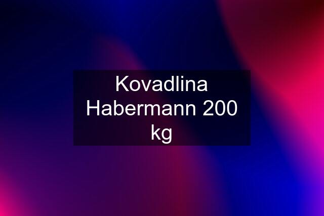 Kovadlina Habermann 200 kg