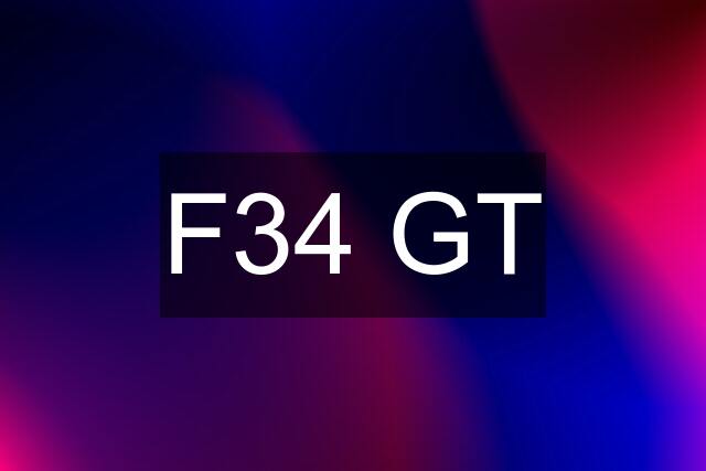 F34 GT