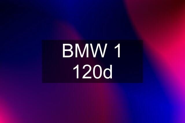 BMW 1 120d