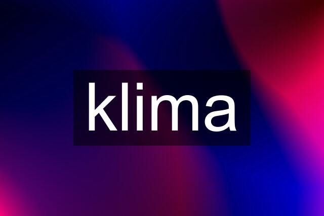 klima