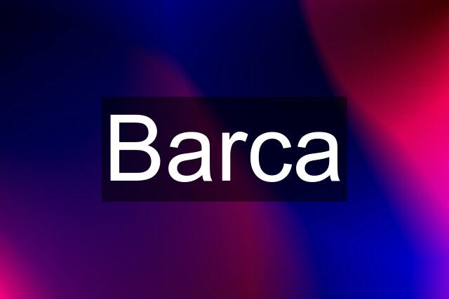 Barca