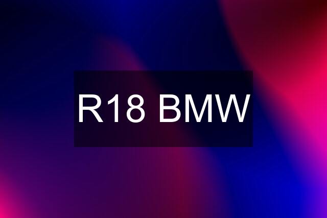 R18 BMW