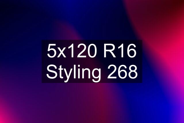 5x120 R16 Styling 268