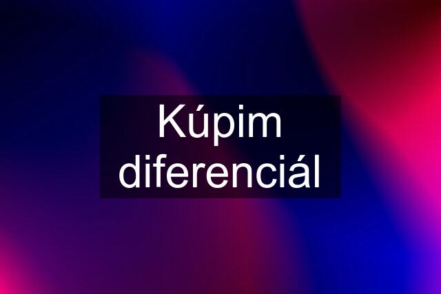 Kúpim diferenciál