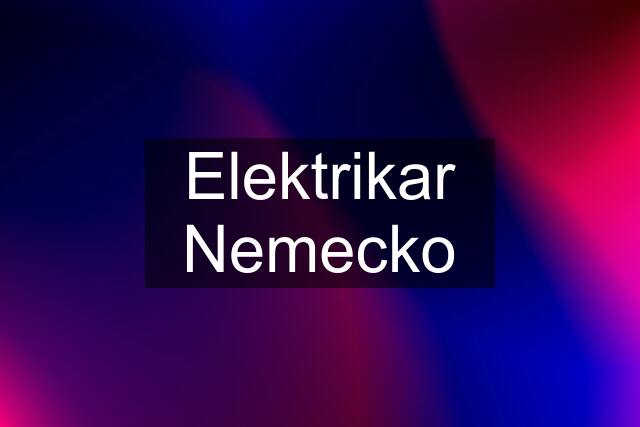 Elektrikar Nemecko