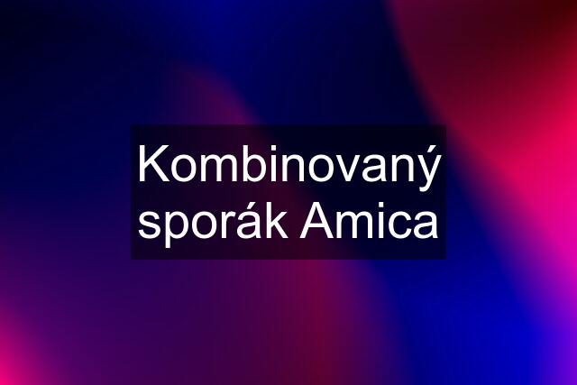 Kombinovaný sporák Amica