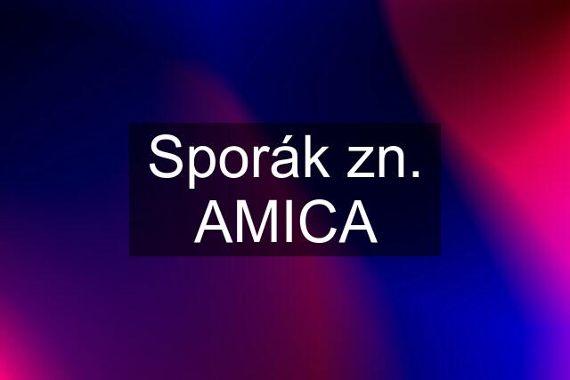 Sporák zn. AMICA