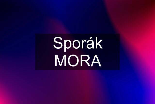 Sporák MORA