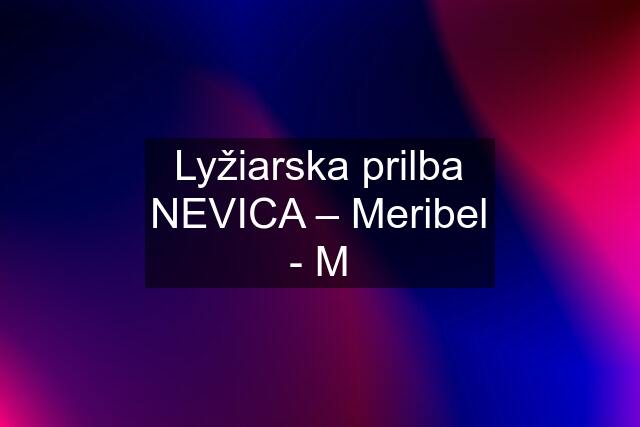 Lyžiarska prilba NEVICA – Meribel - M