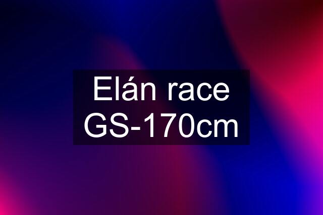 Elán race GS-170cm