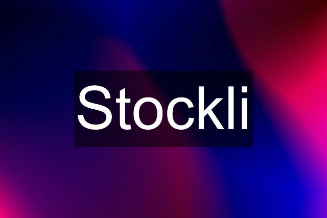 Stockli