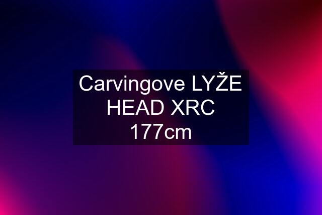 Carvingove LYŽE HEAD XRC 177cm