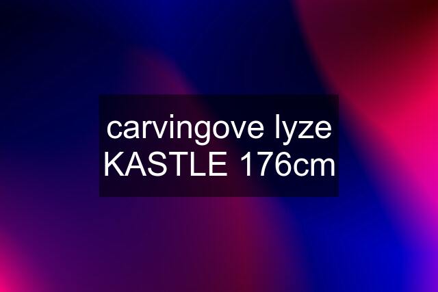 carvingove lyze KASTLE 176cm