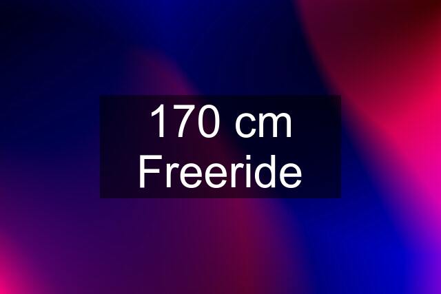 170 cm Freeride