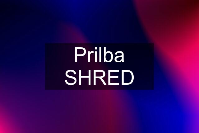 Prilba SHRED