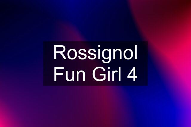 Rossignol Fun Girl 4