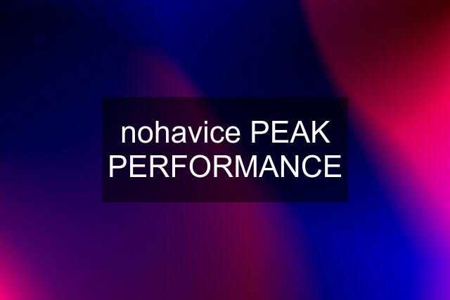 nohavice PEAK PERFORMANCE