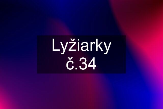 Lyžiarky č.34