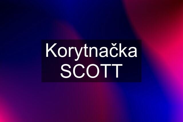 Korytnačka SCOTT