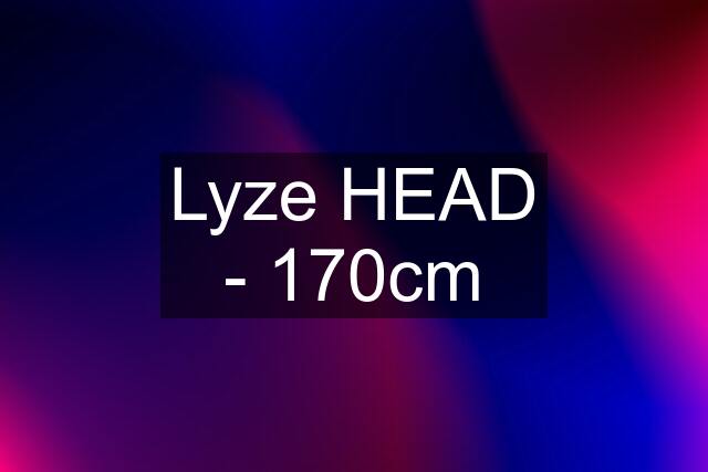 Lyze HEAD - 170cm