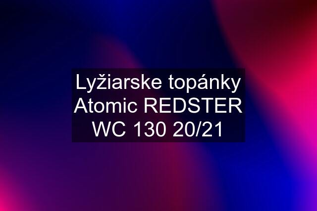 Lyžiarske topánky Atomic REDSTER WC 130 20/21