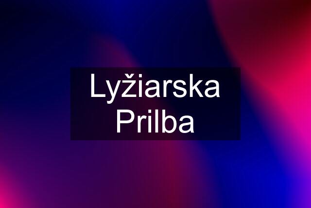 Lyžiarska Prilba