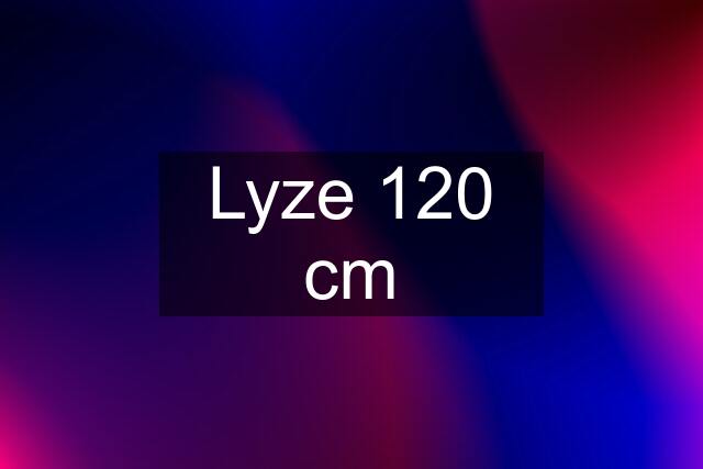 Lyze 120 cm